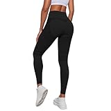 Anti Cellulite Leggings Damen High Waist Push Up Yogahose mit Bauchkontrolle Blickdicht...
