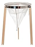 Dreibeinstativ Ständer für 33cm Nylon Spitzsieb passen für 12KG 25KG Honigeimer und 40 Kg Hobbock...