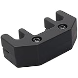 Gummibeschichtetes übungsdämpfer für Violine und Viola, in Schwarz
