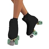 CALZITALY Skates Cover, Rollschuhe und Schlittschuhe Überzieher, Hautfarbe, Karamell, Schwarz,...