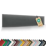 VELUYA Wandpolster Wandkissen Rechteck – Samt, Polsterplatte 100 x 20 cm, Polsterpaneele,...