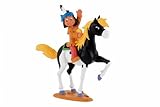 Bullyland 43355 - Spielfigur Indianer Yakari auf seinem Pony Kleiner Donner, ca. 9 cm, detailgetreu,...