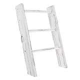 OSALADI Rustikaler Handtuchhalter Leiter Kleiner Kleine Handtuchleiter Platzsparender...