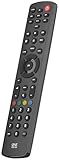 One For All Contour 8 Universal Fernbedienung TV - Steuerung von 8 Endgeräten - TV / Smart TV Set...