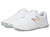New Balance Damen Fresh Foam Breathe Golfschuh, Weiss/opulenter Garten, 41.5 EU Weit
