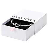 PANDORA Armband Moments 'Herzverschluss' silber 599539C00 20 cm