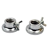 Curling Neck Clip – Langhantel-Clip-Set | 2 x Hantel-Sechskantmuttern und Schraubklemmen-Ersatz,...