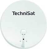 TechniSat TECHNITENNE 60 Satelliten-Schüssel für 2 Teilnehmer (60 cm digital Sat Anlage,...