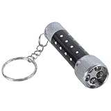 LED-Schlüsselanhänger-Taschenlampe, tragbar, kleine Taschenlampe, leicht, Notfälle,...
