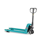 Ameise Handhubwagen PTM 3.0 | 3.000 kg Tragkraft | 1.150 mm Gabellänge | Lenkrad/Gabelrolle aus...