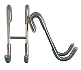 2er Set Rundheizkörper Haken, Handtuchhalter für Heizkörper, Kleiderhaken aus Edelstahl (1...