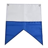 Scuba Dive Boat Flaggenmarker für Tauchaktivitäten, leichtes Polyesterschild, seewasserbeständig...