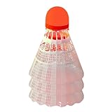 GZBMEZS Badminton-Federbälle, 3-teilig, Nylon, Winddicht, leuchtet im Dunkeln,...