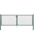 Alberts 602901 Wellengitter-Doppeltor | verschiedene Breiten und Höhen | grün | Breite 300 cm |...