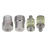 PRETYZOOM Handpressenmatrize aus Stahl für 14mm Druckknöpfe Langlebiges Handpressenzubehör für...