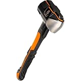 Klein Tools H80606 Vorschlaghammer, 2,7 kg Keilhammer mit Fiberglasgriff, robustes, stoßfestes...