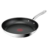 Tefal Infinite Pfanne Induktion 28 cm, Bratpfanne mit Antihaftversiegelung, Thermo-Signal bei...