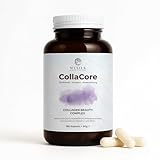 MySilkRoadNature CollaCore Kollagen Kapseln | Typ I, II, III & V Peptide + Biotin & Hyaluronsäure |...