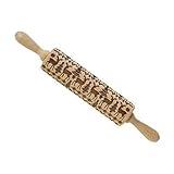 Gravierte Nudelhölzer Weihnachten Thema Holz Nudelholz Safe Holz Keks Stempel Keks Gravierte Roller...