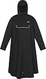 normani Unisex Regenponcho EXTRA Lang mit Ärmeln und Brusttasche für Damen und Herren -...