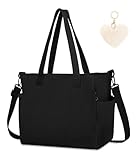 Aucuu Damen Kord Groß Handtasche, Tote Bag, Umhängetasche Groß Shopper Tasche, Cord Tasche...