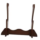TOGEVAL Multitier Holz Flötenständer für Schreibtisch Eleganter Flöten Organizer für...