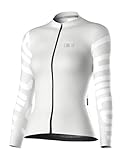 LAMEDA Radtrikot für Damen, langärmelig, atmungsaktiv, mit Taschen, Fahrrad-Shirts für Rennrad,...