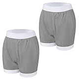 Carer 2 Stück Inkontinenz-Auslaufsichere Unterwäsche Boxershorts für Erwachsene...