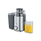 SEVERIN Entsafter, geräuscharme Saftmaschine für vitaminreiche Obst- und Gemüsesäfte,...