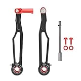 FROMCEO V-Bremse für Klapprad, leichte Aluminiumlegierung, V-Bremsklemme, kurzer Arm/langer Arm,...