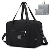 SPAHER Handgepäck Tasche 40x30x25 Eurowings Faltbare Reisetasche Flugzeug Sporttasche Damen Herren...