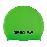 ARENA Jungen Classic Badekappen, Acid Lime-Black (65), Einheitsgröße EU