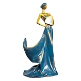 Niiyen Dekoratives Weinregal, Weinflaschenhalter-Ständer „Beauty Lady“ aus Kunstharz, für...