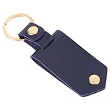 JEWEDECO Multifunktionaler Schlüsselanhänger PU Leder mit Kartenhalter Outdoor Schlüsselschnalle...