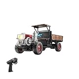 MechEdu Ferngesteuertes Traktor Für Erwachsene, 2,4 GHz 4WD Vollproportionaler Realistischer...