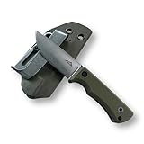 SK Wild Ones® Neck Knife Messer - Outdoor Neckknife Survival - Halskette Messer feststehende Klinge...