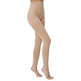 Medizinische Kompressionsstrumpfhose Damen & Herren Lang 20–30 mmHg,Klasse II Zehenfreie...