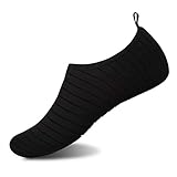 Teemie Badeschuhe Herren Damen Wasserschuhe Unisex Schwimmschuhe Strandschuhe Schnell Trocknend...