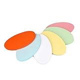 ewtshop® 250 Stück Moderationskarten oval 19 x 11 cm - 6 Farben - für professionelle...