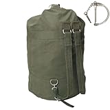 Generisch Original Bundeswehr Seesack 120L Oliv mit Verschlussbügel