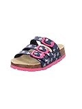 Superfit Mädchen Fussbettpantoffel Pantoffeln, Blau Hellblau 8400, 27 EU