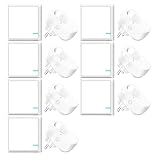 NineLeaf Funksteckdosen mit fernbedienung,7 Steckdose mit 7 Schalter,100m Fernbedienungsreichweite,...