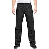YYTECH Regenhose Herren wasserdichte Winddichte atmungsaktive Überziehhose - Leichte, packbare...