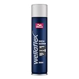 Wellaflex Men Express Fix Haarspray | Ultra Starker Halt | 48 Std. Halt | Vegan | Dermatologisch...
