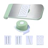 Ipetboom Gemüseschneider mit Edelstahlklingen Ergonomischer Küchenhelfer für Kartoffeln Ingwer...