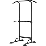 sogesfurniture Power Tower, Dip Station, multifunktionale Kraftstation Kraftturm Trainingsgerät mit...