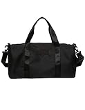 Legou Reisetasche mit Schuhfach, Unisex, schwarz, One Size