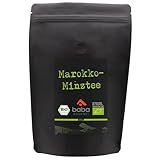 baba GOURMET - Bio Marokko Minztee lose 200 g - 100% naturrein Grünteemischung mit Nana-Minze -...