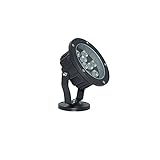 TEMKIN IP67 Wasserdichter Aluminium-Außenstrahler, gehärtetes Glas, COB-LED, superhelle Baumlampe,...