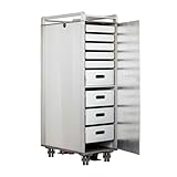 VanDeBord Airline Trolley Aviator 2/3rd, Büroschrank, Servierwagen, Küchenwagen, Schubladenschrank...